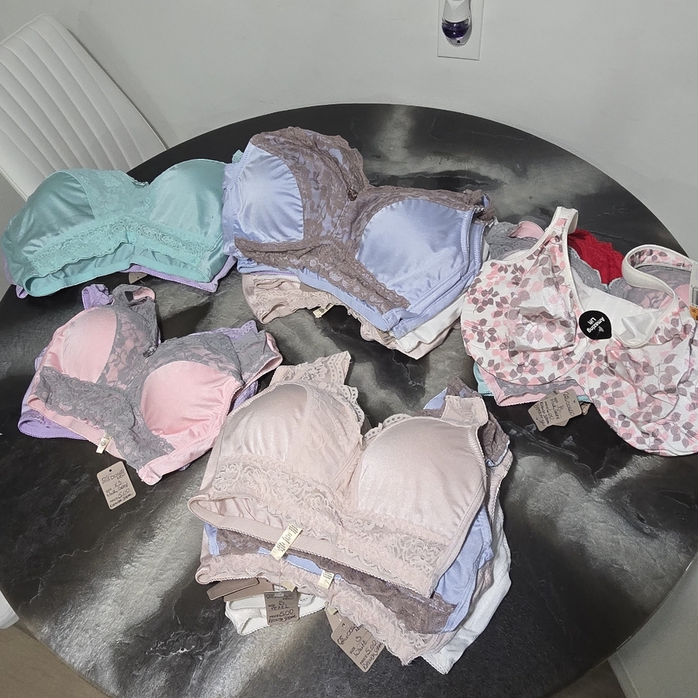 24 Rhonda Shear Bra Lot | S M L 1X 2X | Reseller / Boutique Bundle | As Is